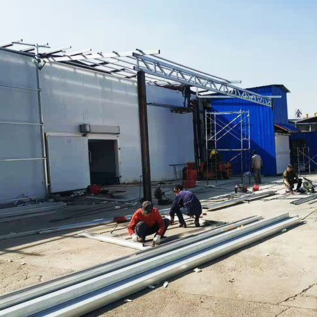 1400 square meters cold storage project